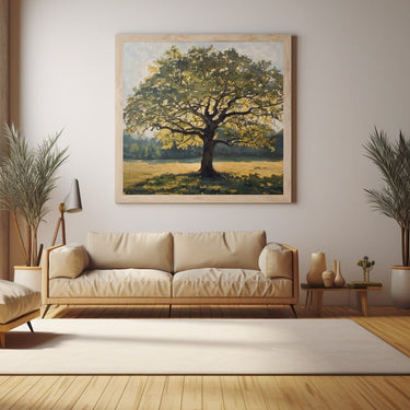 Lonely Tree Painting